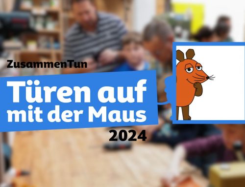 „Türen auf mit der Maus“ am 3. Oktober im FabLab Karlsruhe