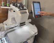 Unsere neue Stickmaschine, die Brother PR680W