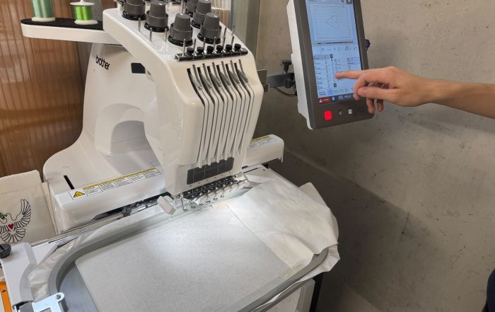 Unsere neue Stickmaschine, die Brother PR680W